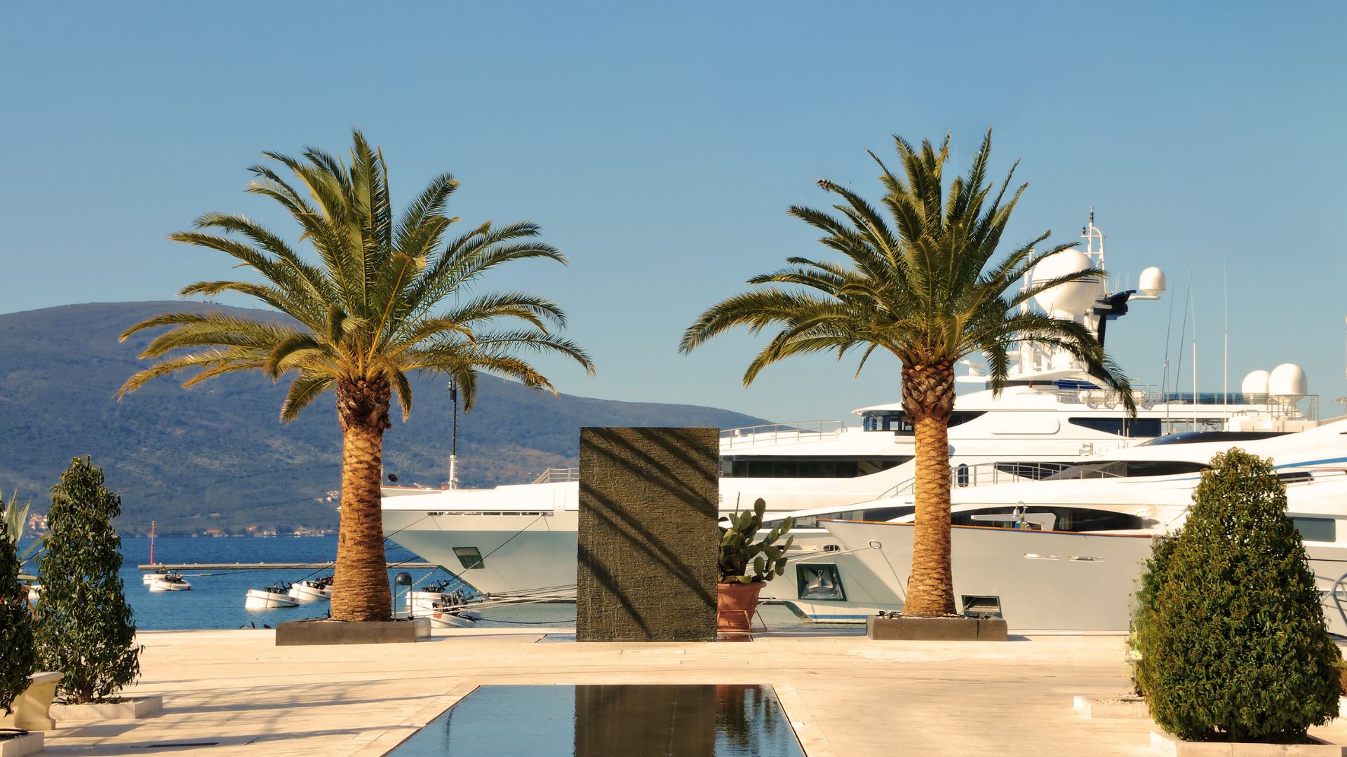 Luxury marina
